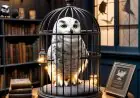 The Enchantment of Life-Size Plush Hedwig in a Cage: A Unique Addition to Your Home