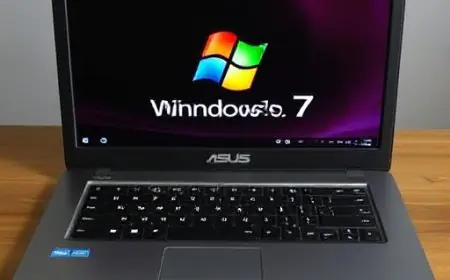 How to Install Windows 7 on ASUS X555DA Notebook Laptop